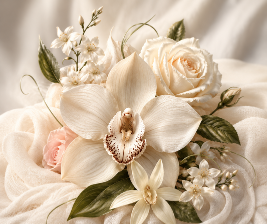 CASHMERE CEDAR - Vanilla and sugar open with sweetness, revealing a lush heart of rose, jasmine, and delicate orchid. The composition gracefully transitions to creamy vanilla and velvety musk, anchored by warm cedarwood—an exquisite balance of cozy and comfort. Available in Perfume Oil, Body Spray, Body Oil & Lotion. Dupe Type Clone