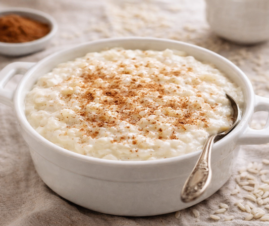 VANILLA RICE PUDDING - Like a warm bowl of comfort in fragrance form, this scent wraps you in the cozy embrace of creamy rice pudding. Steamed rice and warm milk greet you with their rich, sweet hug, melting into a tender heart of soft vanilla and gentle cereal notes. As it settles, pale woods, clean musk, and sweet cream create a dreamy, velvety finish, the kind of scent that feels like a nostalgic treat you can't help but indulge in again and again.
Available in Perfume Oil, Body Spray, Body Oil & Lotion