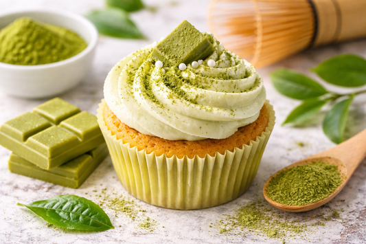 Matcha Cream Cupcake