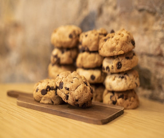 CHOCOLATE CHIP COOKIES - There's nothing quite like the scent of freshly baked chocolate chip cookies wafting through the house. The scent alone is enough to make your mouth water. Available in Perfume Oil, Body Spray, Body Oil & Lotion