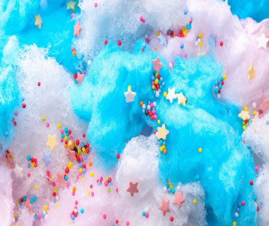 COTTON CANDY - Indulge in the sugary bliss of cotton candy - a delightful treat that captures the essence of freshly made fairground sweetness. Available in Perfume Oil, Body Spray, Body Oil & Lotion