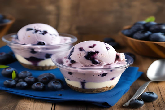 Blueberry Cheesecake Ice Cream