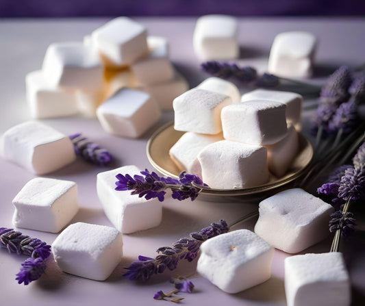 LAVENDER MARSHMALLOW - Inspired by Bath & Body Works - The merging of two unexpected scent pairings, Lavender and Marshmallow, make this a mouthwatering blend and a special treat. Available in Perfume Oil, Body Spray, Body Oil & Lotion