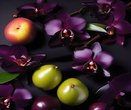 ENCHANTED PLUM - Compare to Sol de Janeiro Bom Dia Bright Brazilian Crush Cheirosa 40 - The perfect mix of dark amber plum and luscious cassis cream. Plus, enjoy the cozy embrace of vanilla wood and musk, all in one enchanting fragrance. Available in Perfume Oil, Body Spray, Body Oil & Lotion