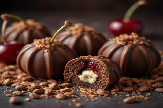 Smoked Cherries & Praline