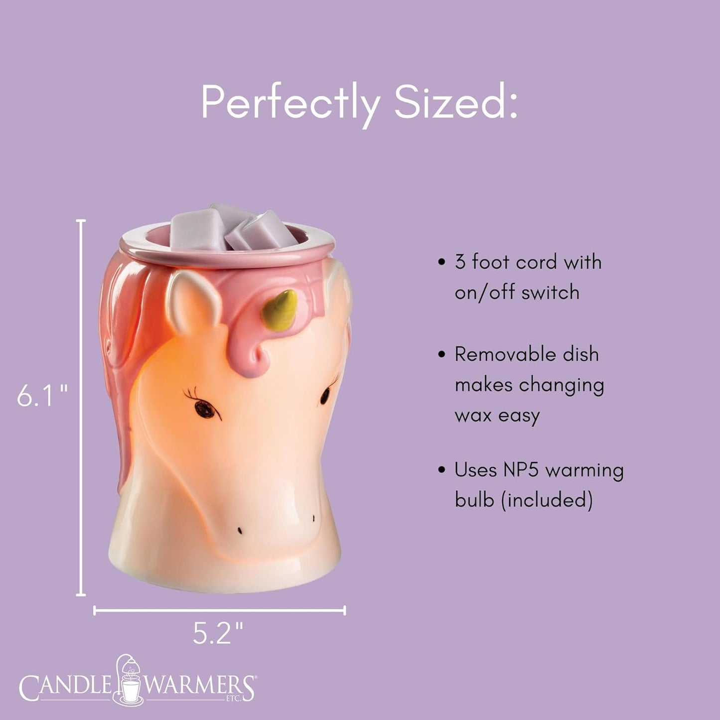 Unicorn Illumination Wax Warmer