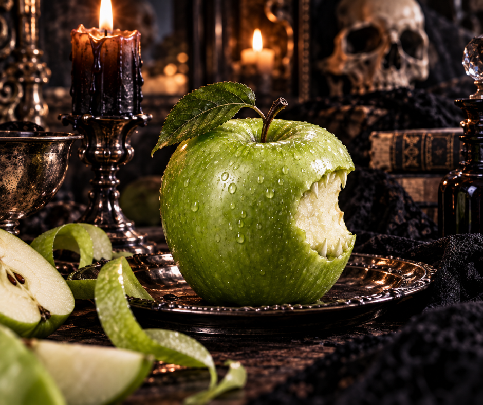 Bad Apple fragrance captures crisp Granny Smith apple with fresh green peel, subtle citrus and fruit, soft florals and clean musk.  Available in Perfume Oil, Body Spray, Body Oil & Lotion
