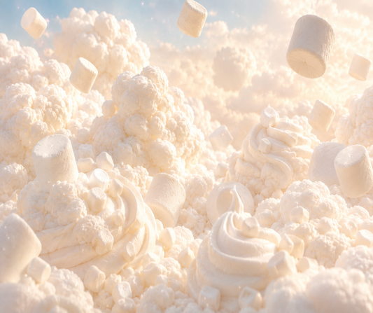 Marshmallow Clouds inspired by Indult Tihota. Tahitian vanilla, cane sugar, almond milk, and tonka bean create a soft gourmand fragrance. Available in Perfume Oil, Body Spray, Body Oil & Lotion.   Available in Perfume Oil, Body Spray, Body Oil & Lotion