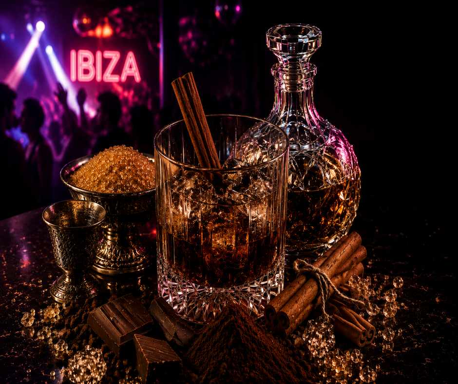 ALL NIGHTER - Inspired by Ouai Ibiza - Sugar and cocoa open with dark sweetness, evoking the warmth of skin and late-night cocktails. Rich coffee and labdanum deepen the composition, intoxicating and full-bodied, while creamy cashmeran envelops like heat from a crowded dance floor. Vanilla, cinnamon, and rum finish the journey, boozy &amp; electric.  Available in Perfume Oil, Body Spray, Body Oil & Lotion. Dupe Type Clone