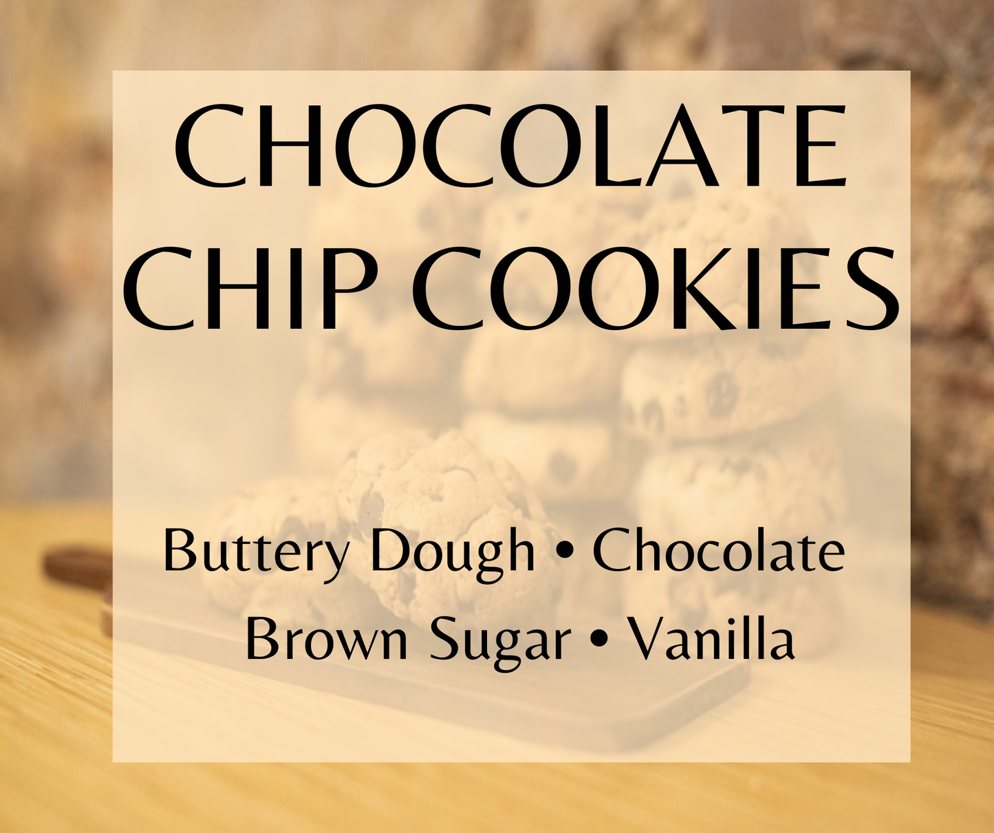 Chocolate Chip Cookies captures the aroma of freshly baked cookies with rich chocolate and buttery sweetness. Available in Perfume Oil, Body Spray, Body Oil & Lotion.
