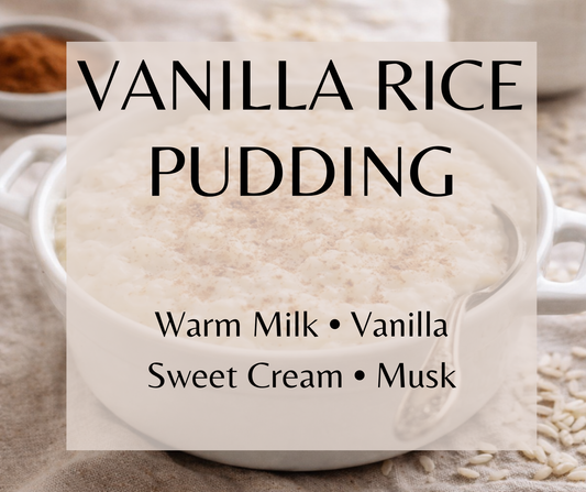 Vanilla Rice Pudding blends creamy rice pudding, warm milk, and soft vanilla for a cozy gourmand fragrance. Available in Perfume Oil, Body Spray, Body Oil & Lotion.