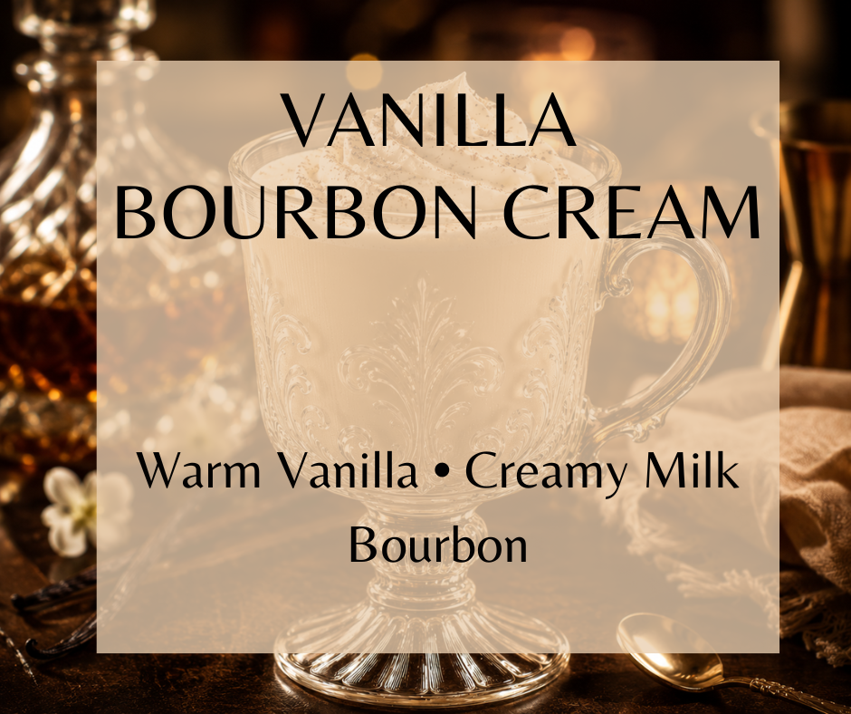 Warm vanilla, creamy milk, sugary syrup, and smooth bourbon into a sweet, velvety gourmand fragrance perfect for cozy evenings. Available in Perfume Oil, Body Spray, Body Oil & Lotion