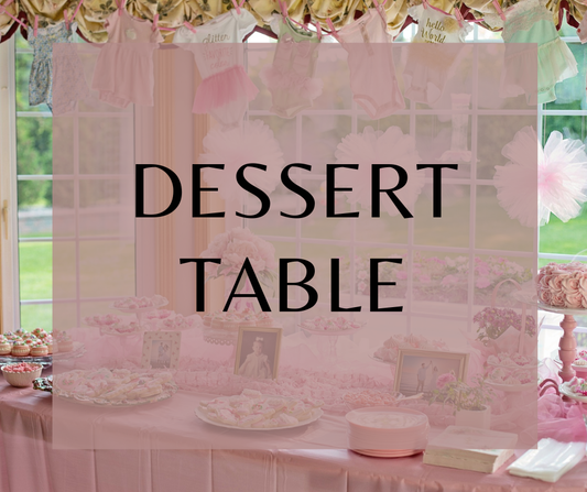 DESSERT TABLE - Indulge in a delightful buffet of frosted sugar cookies, crispy rice squares, fluffy cakes, white chocolate candies, and toasted marshmallows. Let your taste buds dance with the sweetest treats, complemented by notes of vanilla, rum, sugar, and a hint of light woods. It's a heavenly experience for all dessert lovers!  Available in Perfume Oil, Body Spray, Body Oil & Lotion