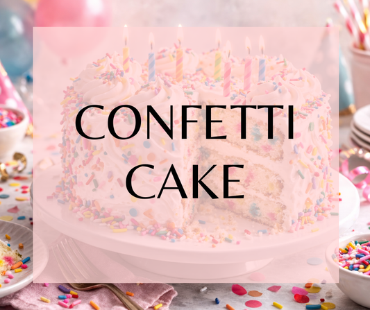Confetti Cake Perfume Oil, Body Oil, Body Spray, Lotion