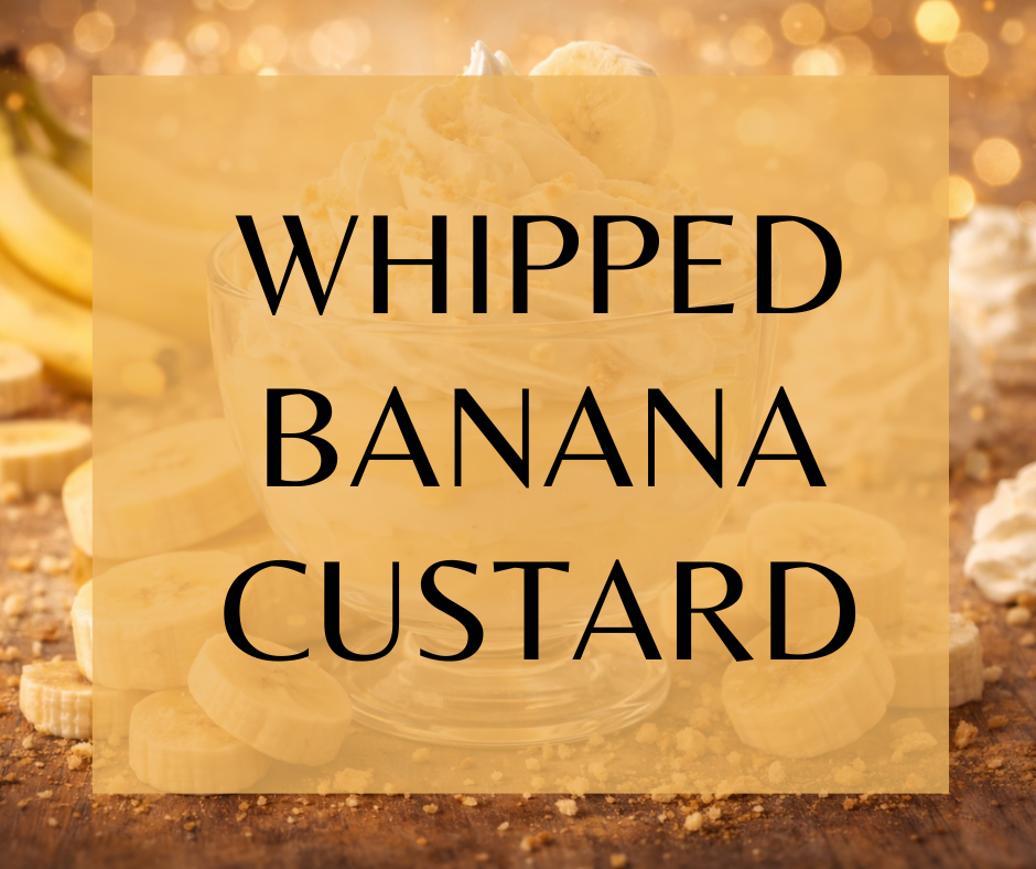 Whipped Banana Custard
