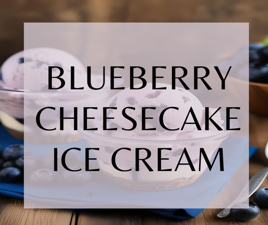 Blueberry Cheesecake Ice Cream