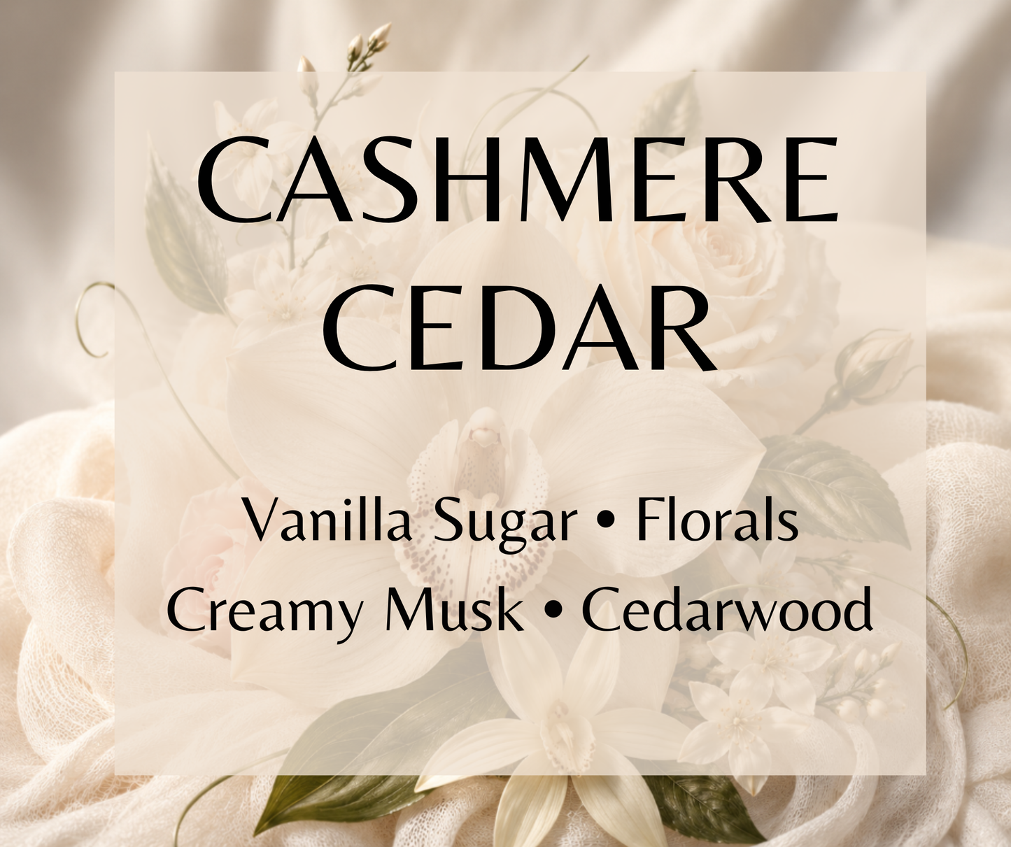 Cashmere Cedar features vanilla, sugar, soft florals, musk, and cedarwood for a warm, comforting fragrance. Available in Perfume Oil, Body Spray, Body Oil & Lotion.