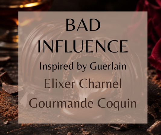Dark chocolate and rich cacao melt into aged rum, touched with spicy rose and a crackle of black pepper. Creamy vanilla softens the edges, leaving behind a decadent trail of sweetness, warmth, and just enough trouble. Available in Perfume Oil, Body Spray, Body Oil & Lotion