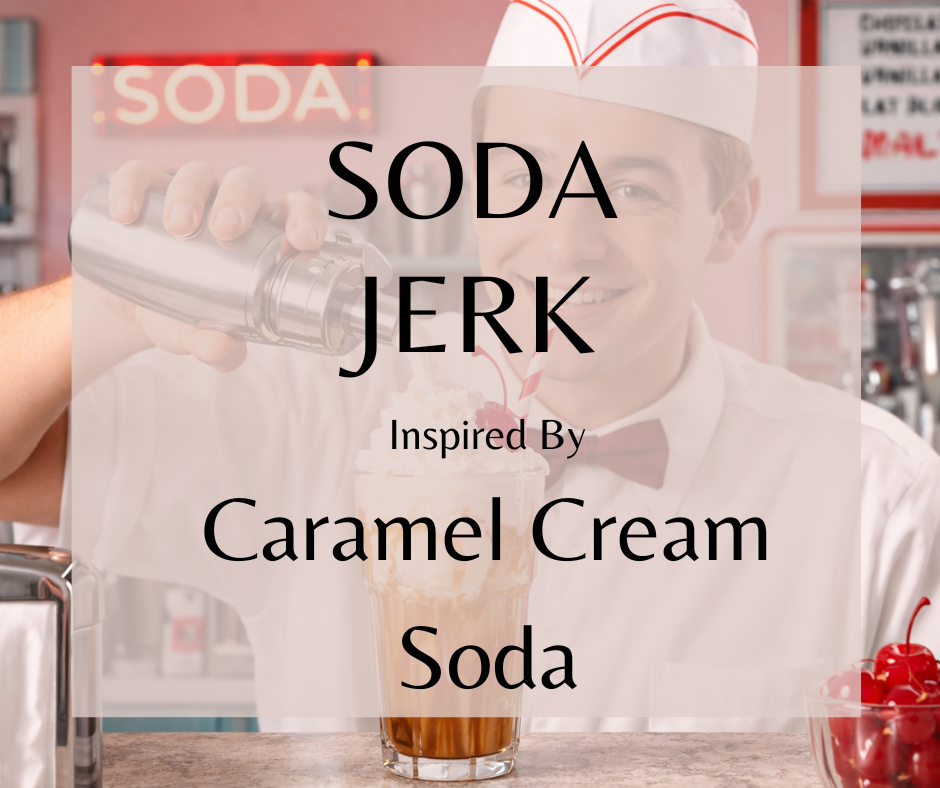 SODA JERK - Inspired by BBW Caramel Cream Soda - Picture yourself at a vintage soda fountain where nostalgia meets pure bliss. Crisp, bubbly notes of caramel and sugar dance across your senses like a mischievous wink, while creamy vanilla giggles softly in the background Perfume Oil, Body spray, Body Oil, Lotion