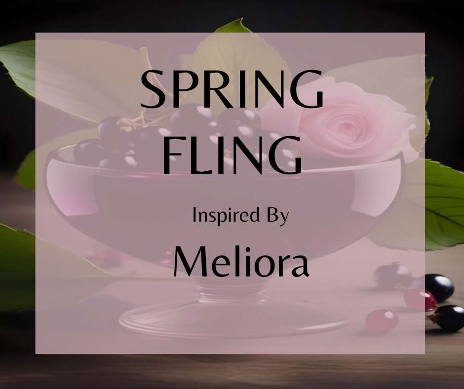 SPRING FLING - Inspired by Parfums de Marly Meliora -A light and breezy blend of floral and fruity scents. This fragrance captures the essence of summertime with its refreshing and luminous notes. Black Currant, Red Berries, and Cassis create a playful and lively top layer, while Rose, Lily-of-the-Valley, and Ylang-Ylang add a touch of delicacy. Musk and Vanilla anchor this captivating scent, making it both soft and vibrant.
Available in Perfume Oil, Body Spray, Body Oil & Lotion