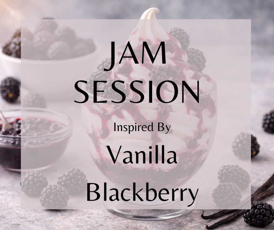 JAM SESSION - Inspired by Phlur Vanilla Blackberry - Picture this: a fragrance that's basically a berry jam party in a bottle, where dark, juicy blackberries are the life of the party. It kicks off with a burst of ripe blackberry goodness, then a cheeky splash of citrus zips in to keep things bright and tangy. But here's where it gets really fun, the heart softens things up with delicate florals and creamy vanilla that swirl together like jam swirled into whipped cream.  Available in Perfume Oil, Body Spray