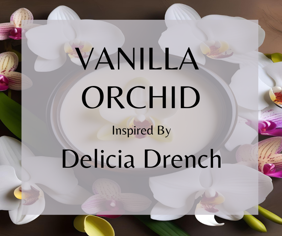 VANILLA ORCHID - Inspired by Sol de Janeiro Cheirosa 59 Delicia Drench  - The warm hug of vanilla orchid, paired perfectly with the sweet charm of sugared violet, velvet plum and balanced by the subtle seduction of sheer sandalwood.
Available in Perfume Oil, Body Spray, Body Oil & Lotion