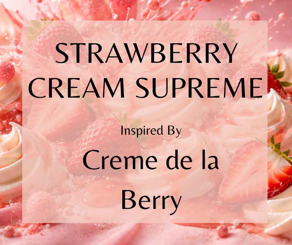 STRAWBERRY CREAM SUPREME - Inspired by Jousset Creme de la Berry Perfume Oil, Body Spray, Body Oil, Lotion