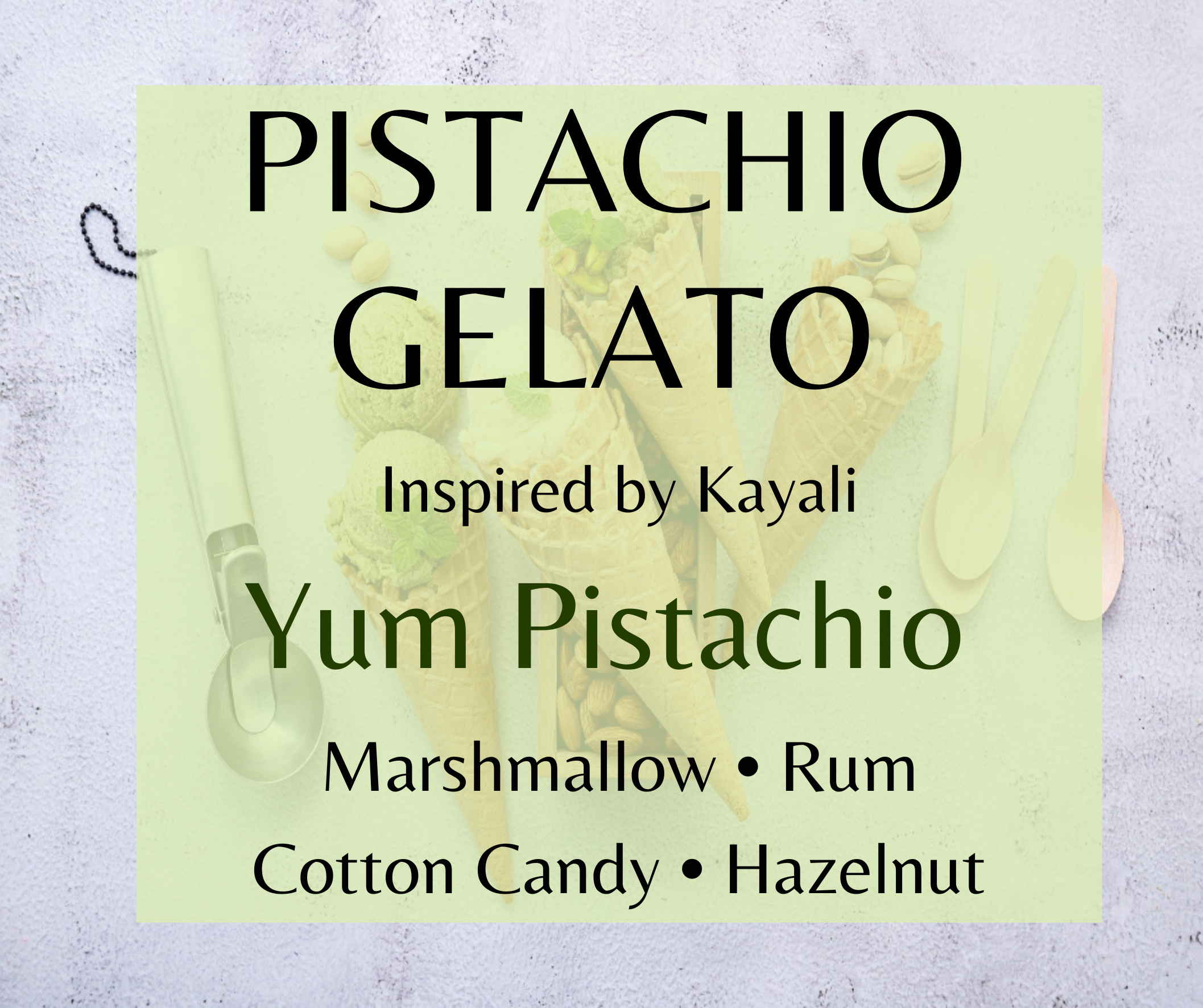 Pistachio Gelato
