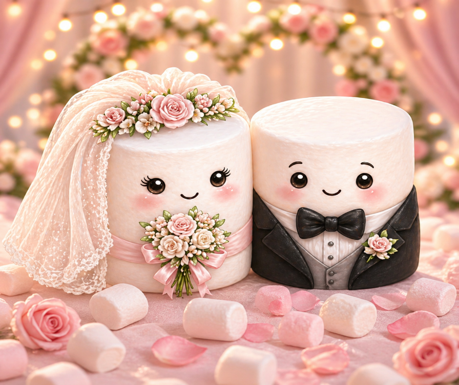MARRY ME MARSHMALLOW - A fusion of Sweet Santal (Inspired by Kayali The Wedding Silk Santal), Effervescent champagne and smooth white freesia kick off the party, followed by sweet pink praline and juicy nectarine at the heart. And the grand finale? Sugared musk and creamy sandalwood, vanilla cream &amp; creamy marshmallow.  Available in Perfume Oil, Body Spray, Body Oil & Lotion