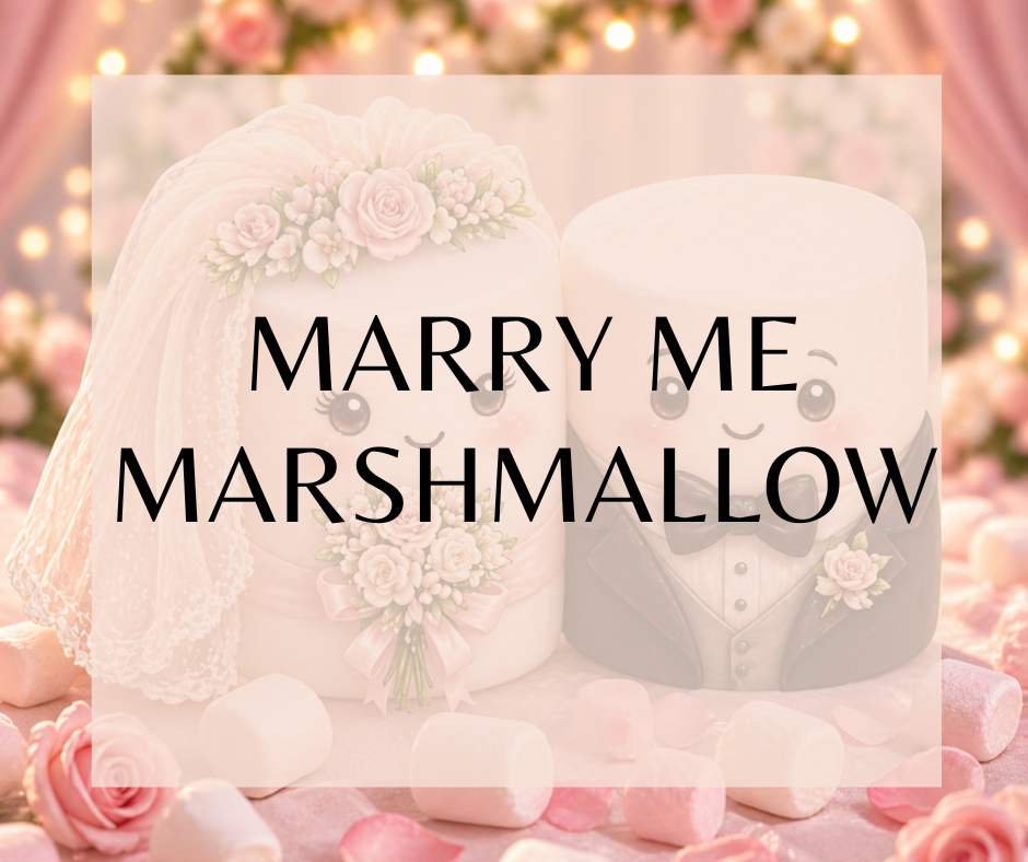 MARRY ME MARSHMALLOW - A fusion of Sweet Santal (Inspired by Kayali The Wedding Silk Santal), Effervescent champagne and smooth white freesia kick off the party, followed by sweet pink praline and juicy nectarine at the heart. And the grand finale? Sugared musk and creamy sandalwood, vanilla cream &amp; creamy marshmallow.  Available in Perfume Oil, Body Spray, Body Oil & Lotion