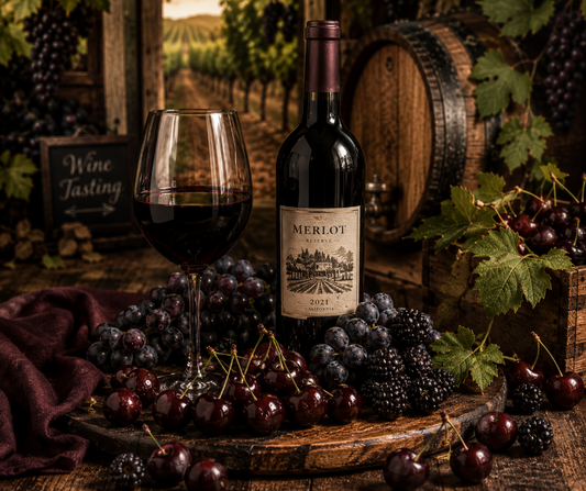 The Winery blends dark cherry, black raspberry, and rich merlot into a deep, juicy fruit fragrance inspired by an autumn afternoon at the winery. Available in Perfume Oil, Body Spray, Body Oil & Lotion
