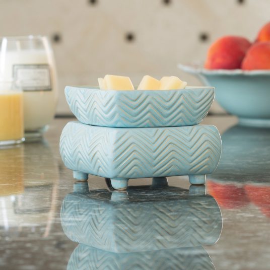 Chevron 2 in 1 Wax Melt & Candle Warmer