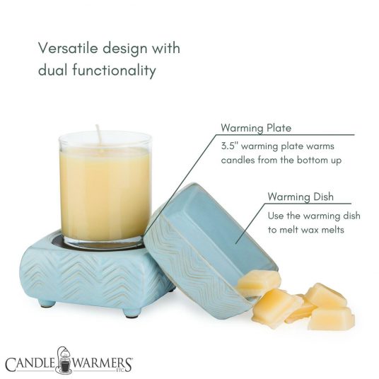 Chevron 2 in 1 Wax Melt & Candle Warmer