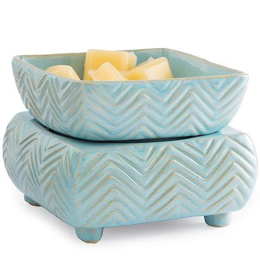 Chevron 2 in 1 Wax Melt & Candle Warmer