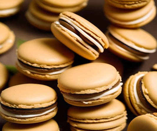 ALMOND MACARON - Treat your senses to the inviting scent of Almond Macaron, where the air is filled with the mouthwatering aroma of warm cookie dough and the alluring notes of sweet almond. Available in Perfume Oil, Body Spray, Body Oil & Lotion