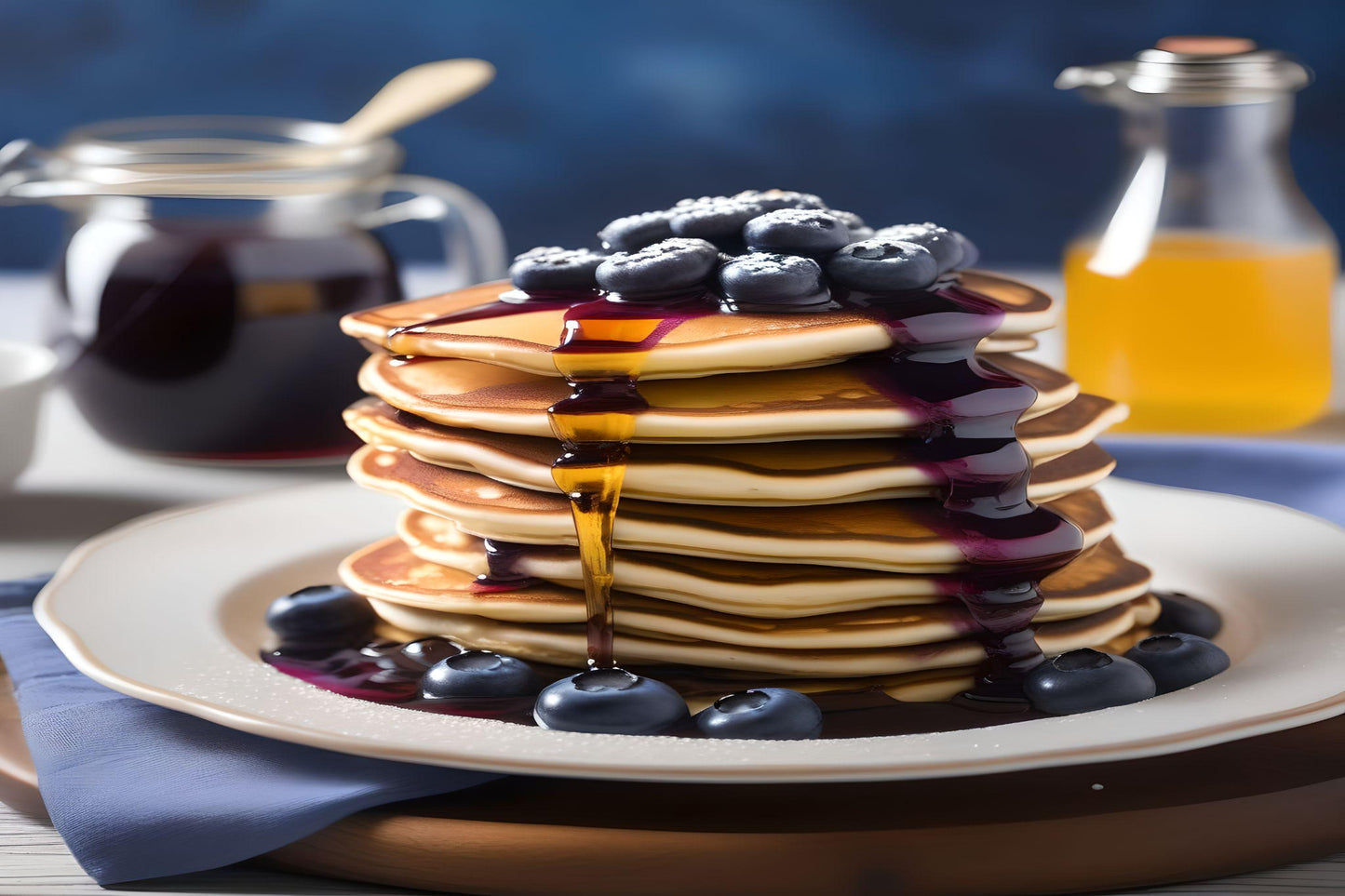 Blueberry Maple Pancakes (BBW)