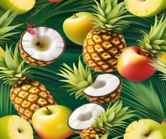 PINEAPPLE SUGAR - Inspired by Ulyka Nota Sugar - Kicks off with a sugary explosion of caramelized pineapple and tropical apple, mixed with a creamy infusion of coconut and a touch of warm vanilla. Wild raspberry brings in a sharp fruity layer, balanced by the nutty sweetness of almond praline. The scent deepens with smooth tonka bean and musk, while a hint of heliotrope adds a subtle floral powderiness.   Available in Perfume Oil, Body Spray, Body Oil & Lotion