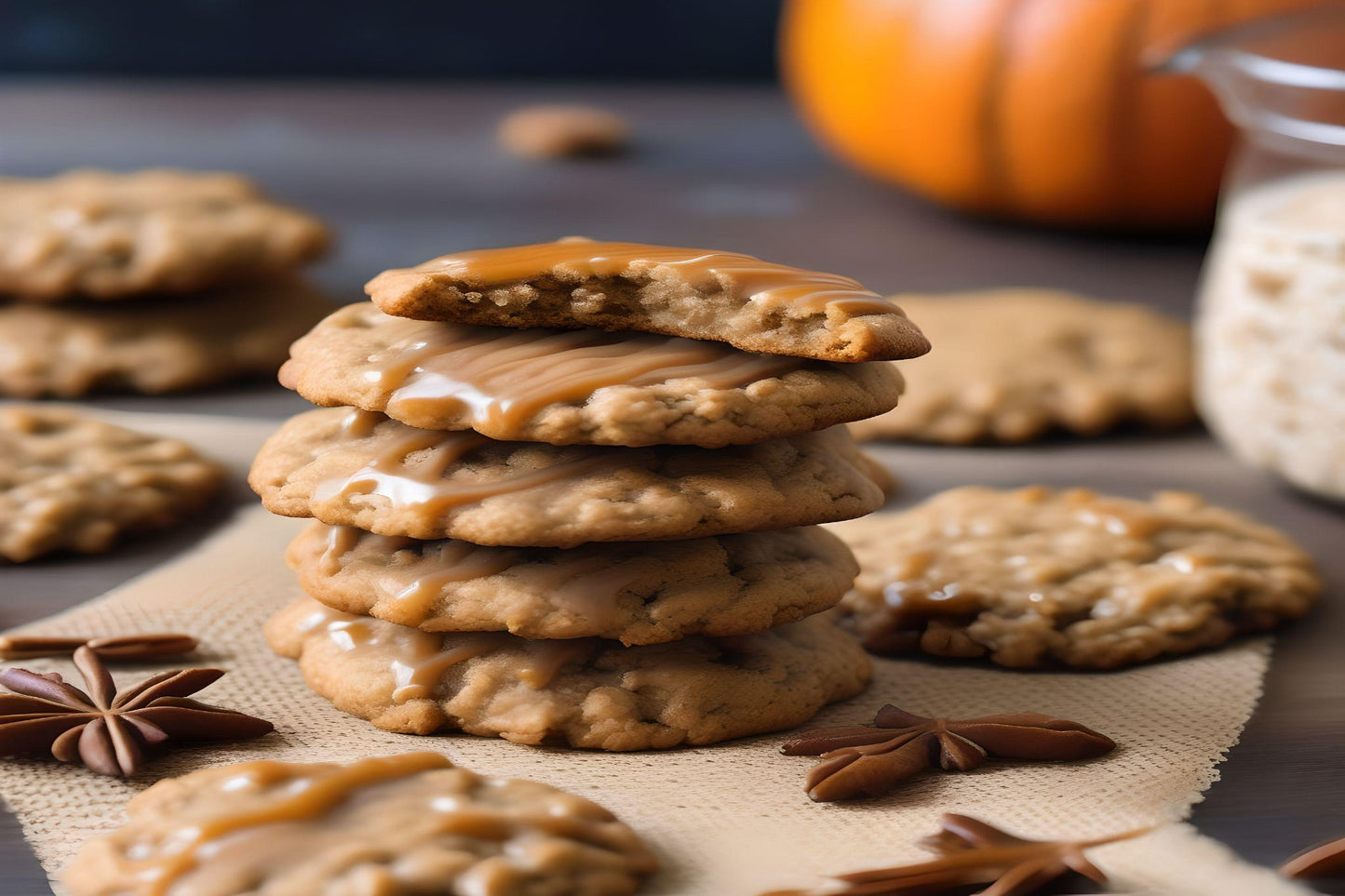 Oatmeal Maple Cookies