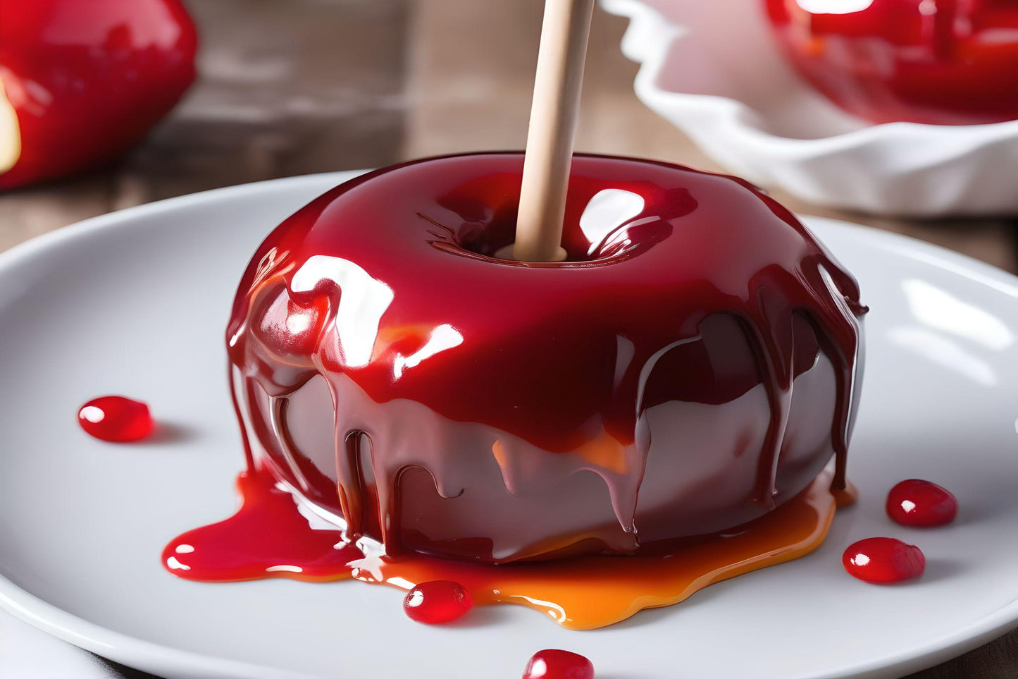 Glazed Candy Apple