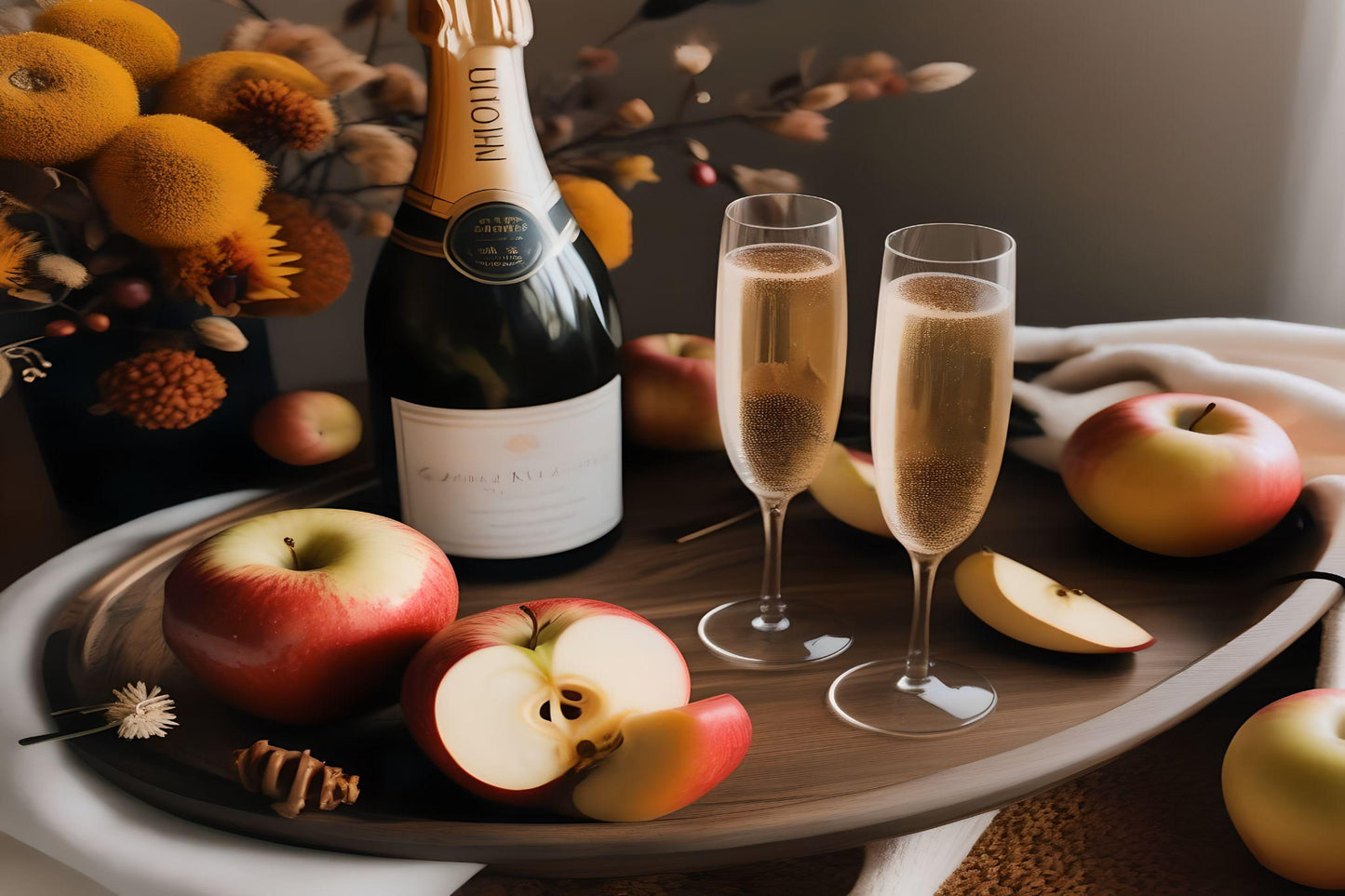 Apple Honey Champagne