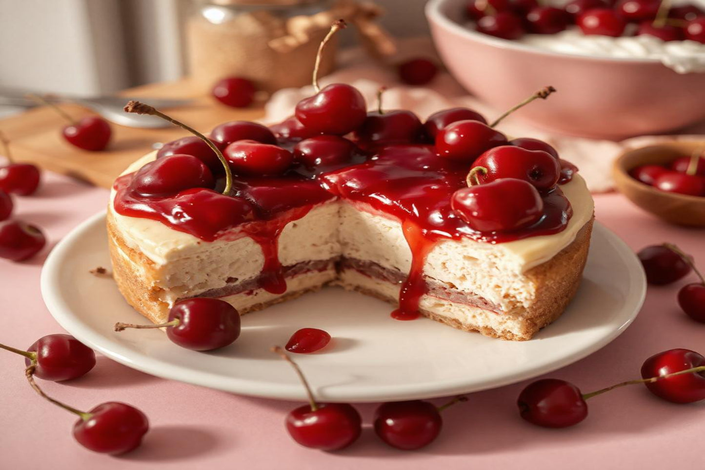 Cherry Cheesecake