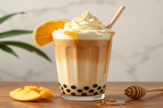 Mango Honey Boba