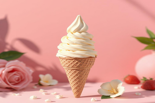 Vanilla Gelato Cone
