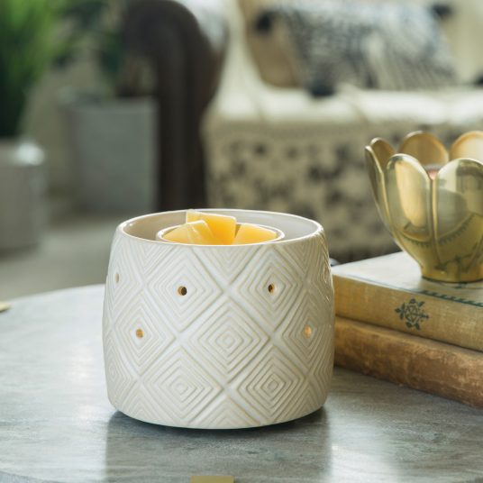 Geometric Illuminaire Fan Fragrance Wax Warmer