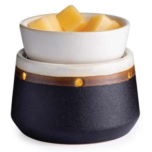 Ironstone 2 in 1 Deluxe Wax Melt & Candle Warmer