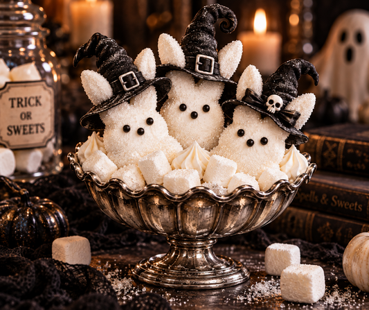 Jeepers Peepers fragrance blends fluffy vanilla marshmallow, creamy buttercream and sparkling sugar for a sweet, nostalgic marshmallow treat.  Available in Perfume Oil, Body Spray, Body Oil & Lotion