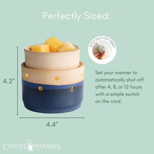 Land & Sea 2 in 1 Deluxe Wax Melt & Candle Warmer
