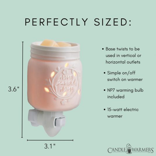 Mason Jar Plug - In Wax Warmer