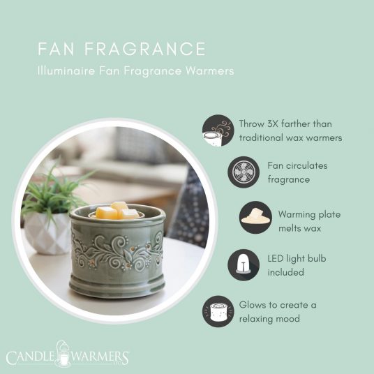 Perennial Illuminaire Fan Fragrance Wax Warmer